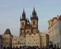 Prag Alstädter Ring Teynkirche